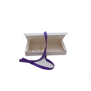 Factory Wholesale Luxury Hair Wig Packaging Box With Ribbon Folding Packaging Wig Box
